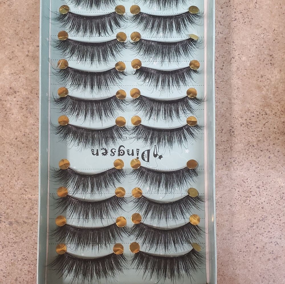 10 Pack Fasle Eyelashes